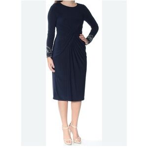 Vince Camuto Women's Beaded Sheath Dress